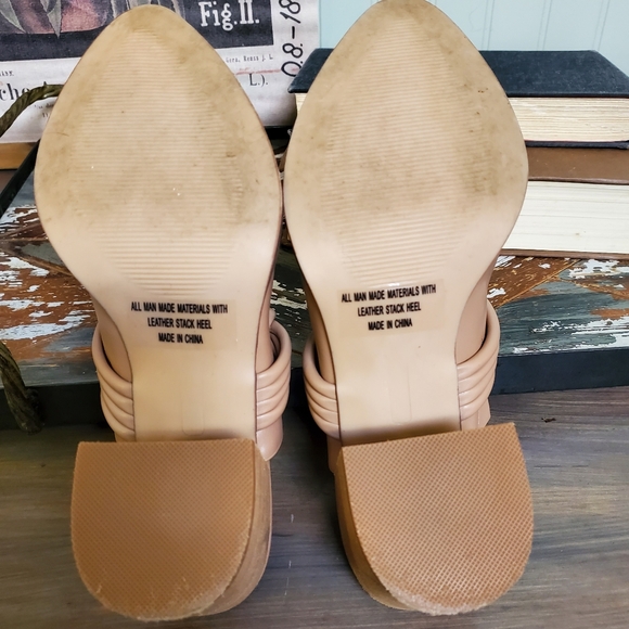 DV Dolce Vita Women's Tabitha Mule Cafe Knotted Strap Slip On Heels womens 7.5 - Picture 5 of 10